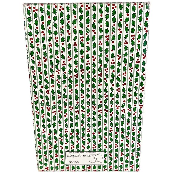 Dept 56 All Through The House Christmas Tree 8 1/4 IN Original Box Presents Duck - Picture 10 of 10